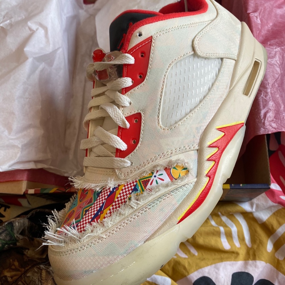 Chinese New Year low top 5s 8/10 condition